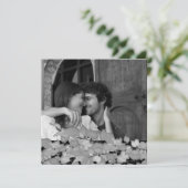 Save the Date Foto Kaart Aankondigingen (Staand voorkant)