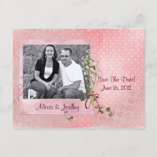 "Save the Date"-fotokaart Aankondigingskaart