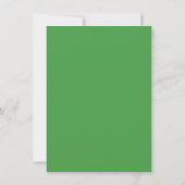 Save The Date Frappe & trèfle vert, mariage irlandais Enregistre (Dos)