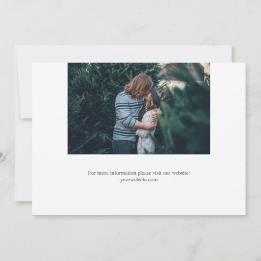 Save The Date Free Cake Open Bar Funny Mariage (Dos)