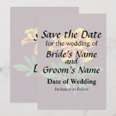 Save The Date French Marigold (Devant / Derrière)