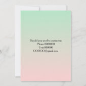 Save The Date Fun Gay Banana Coeur Mariage Enregistrer La Date (Dos)