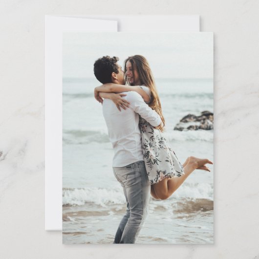 Save The Date Funny Classic Moscow Mule Cocktail Mariage photo (Dos)