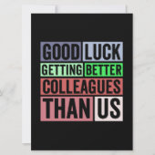 Save The Date Funny | Coworker Leaving | Good L (Devant)