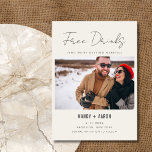 Save The Date Funny Free Dracks Mariage photo<br><div class="desc">Mariage amusant enregistrer les cartes de date qui sont toujours un grand succès avec la famille et les amis. Boissons gratuites (et nous allons nous marier) photo design - customisez l'avant et l'arrière de la carte avec vos détails de mariage.</div>