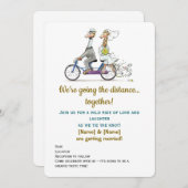 Save The Date Funny Giraffe Mariage (Devant / Derrière)