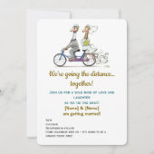 Save The Date Funny Giraffe Mariage (Devant)