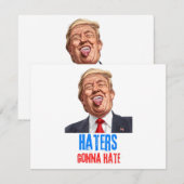 Save The Date Funny Haters va détester des citations drôles en d (Devant / Derrière)