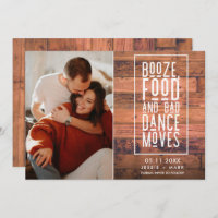 Funny Rustic Mariage photo