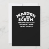 Save The Date Funny Scrum Master T-shirt Fête des pères maillot  (Devant)