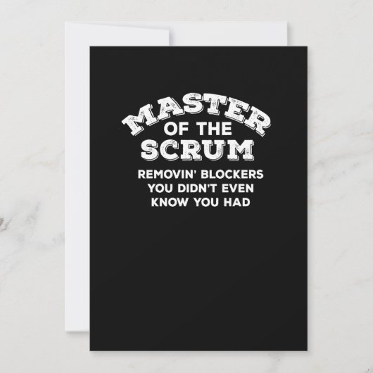 Save The Date Funny Scrum Master T-shirt Fête des pères maillot  (Devant)