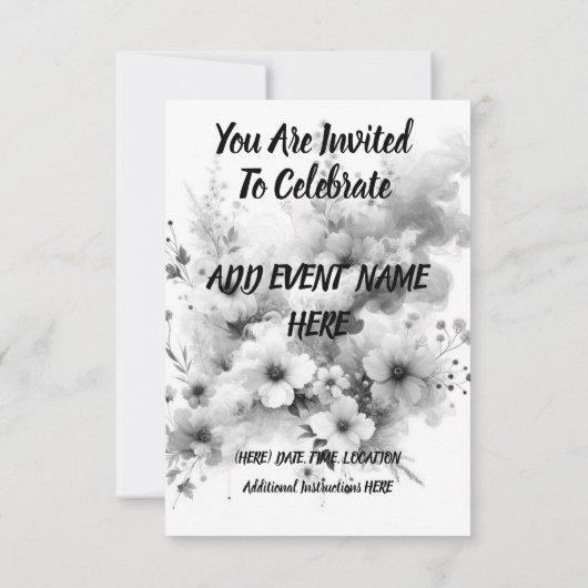 Save The Date Fusion Ensoleillée : Dessins Vibrants Jaune & Citr (Dos)