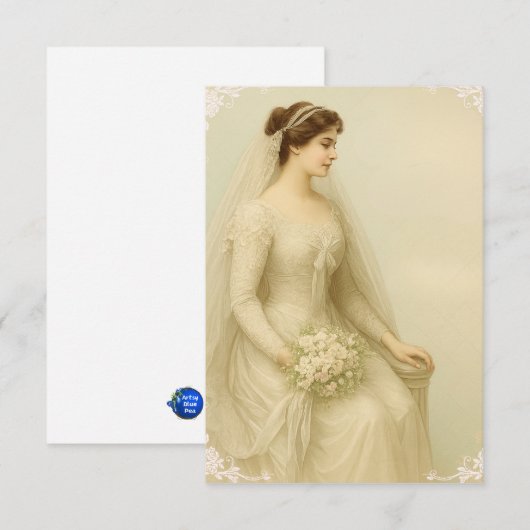 Save The Date Future Mariée (Devant / Derrière)