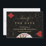 Save The Date Gatsby Casino Las Vegas Modifier La Date Mariage<br><div class="desc">Unique Casino Royale et Great Gatsby conception de carte à thème. Il affiche un style art déco vintage, Hollywood des années 1920, jouant à des costumes de cartes, jouant à des cartes. Utilisez l'outil Personnaliser pour ajouter vos informations. Pour plus d'informations, visitez s'il vous plaît, ma collection de célébrations Mariages...</div>