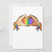 Save The Date Gay? Fierté Vêtements Lgbt Arc-en-ciel  (Dos)