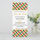 Save The Date GHANA Célébration de mariage chrétien (Debout devant)