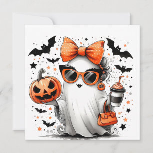 Save The Date Ghost d'Halloween drôle