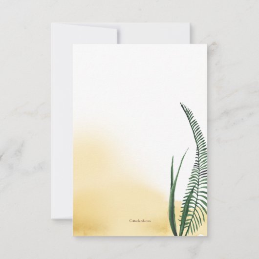 Save The Date Giraffe Couple Enregistrer la date Annonce (Dos)