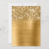 Save The Date Glittery Gold Foil Wedding (Dos)