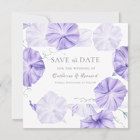 Save The Date Glory Calligraphy (Devant)