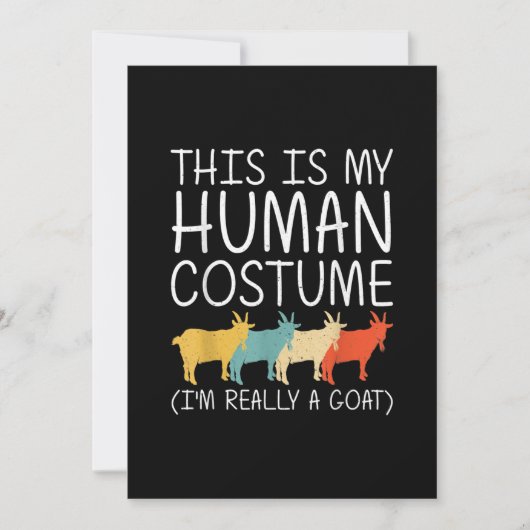 Save The Date Goat Halloween (Devant)