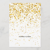 Save the Date Gold Glitter (Dos)