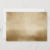 Save The Date Gold Script Moderne Stylet Écriture manuscrite Cal (Dos)