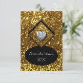 Save The Date Golden Love - Enregistrer la date (Debout devant)