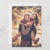 Save The Date Golden Orange Sunset Fireflies Country Wedding (Dos)