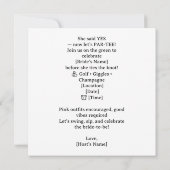 Save The Date Golf Bachelorette Woman Golfer Is Golfing  (Dos)