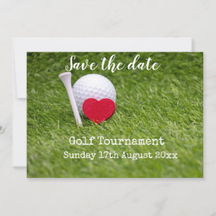 Save The Date Golf Enregistrer la date pour le tournoi de golf m