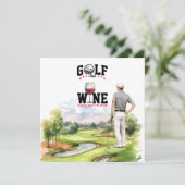 Save The Date Golf et parkings pour golfeurs (Debout devant)