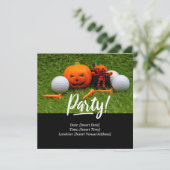 Save The Date Golf Halloween thème pour golfeur (Debout devant)