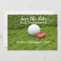 Golf Sauvegarder la date pour le mariage du tourno