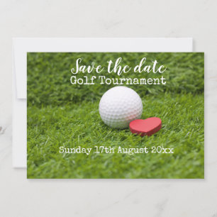 Save The Date Golf Sauvegarder la date pour le mariage du tourno