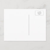 Save the date | Gouden Confetti Aankondigingskaart (Achterkant)