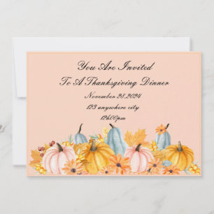 SAVE THE DATE GRÂCE À L'INVITATION PARFAITE À L'AUTOMNE