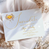 Save The Date Graduation 2025 Enregistrer la date Casquette Or