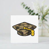 Save The Date Graduation Cap Khaki Camo (Debout devant)