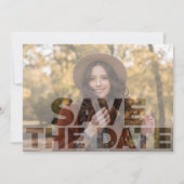 Save The Date Graduation photo de superposition moderne (Devant)