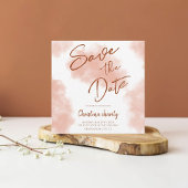 Save The Date Graduation unique Peach Fuzz