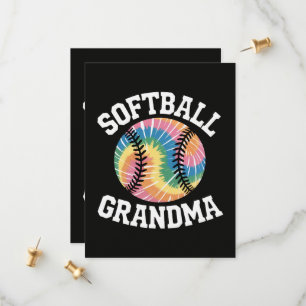 Save The Date Grand-mère de softball