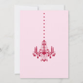 Save The Date Grand Salon Enregistrer la date (rouge) (Dos)