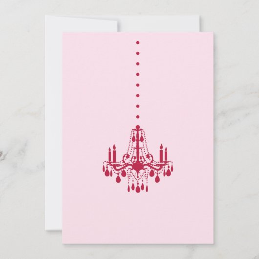 Save The Date Grand Salon Enregistrer la date (rouge) (Dos)