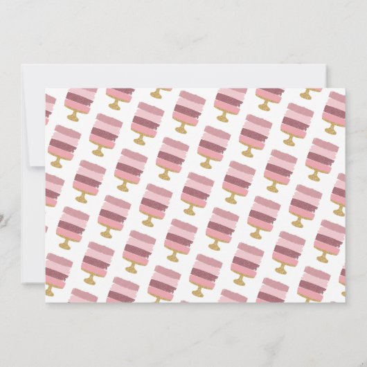 Save The Date Gratuit Gâteau Amusant Photo Moderne Mariage Enreg (Dos)