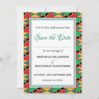 GRENADA ST KITTS Deux Écritures Patriotiques Perso