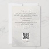 Save The Date Gris Trois Photos Collage Animaux de compagnie Chi (Dos)