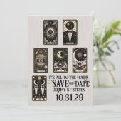 Save The Date Grooms Mariage Tarot (Debout devant)