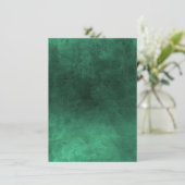 Save The Date Grunge foncé - Vert (Debout devant)