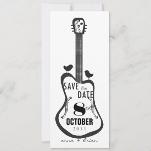 Save The Date Guitare avec Inséparables